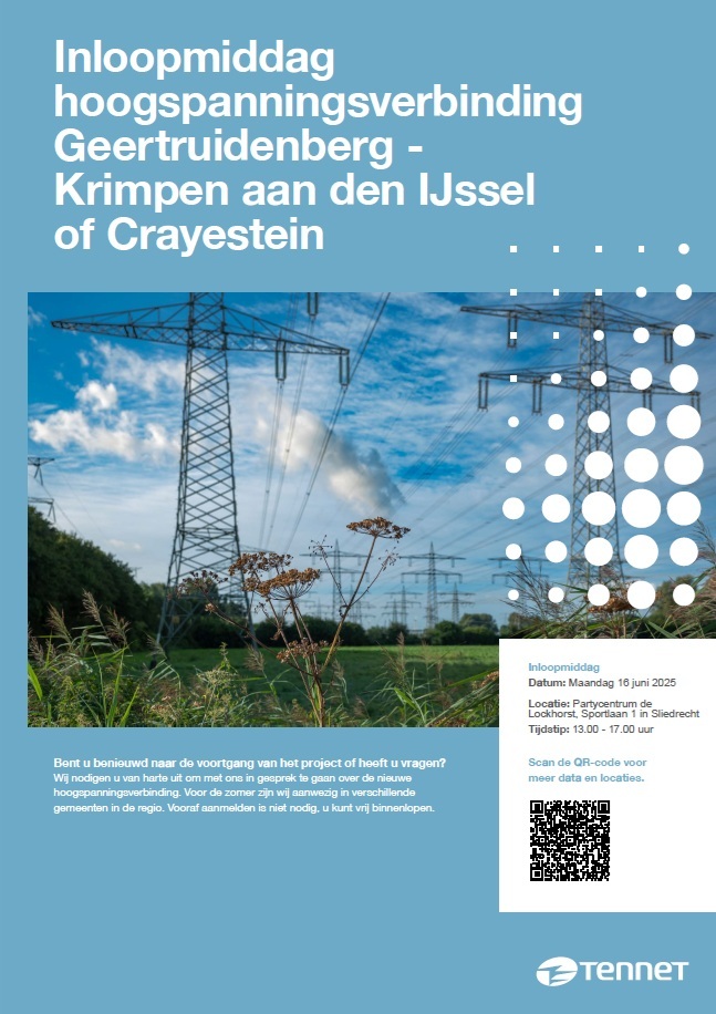 Inloopmiddag hoogspanningsverbinding