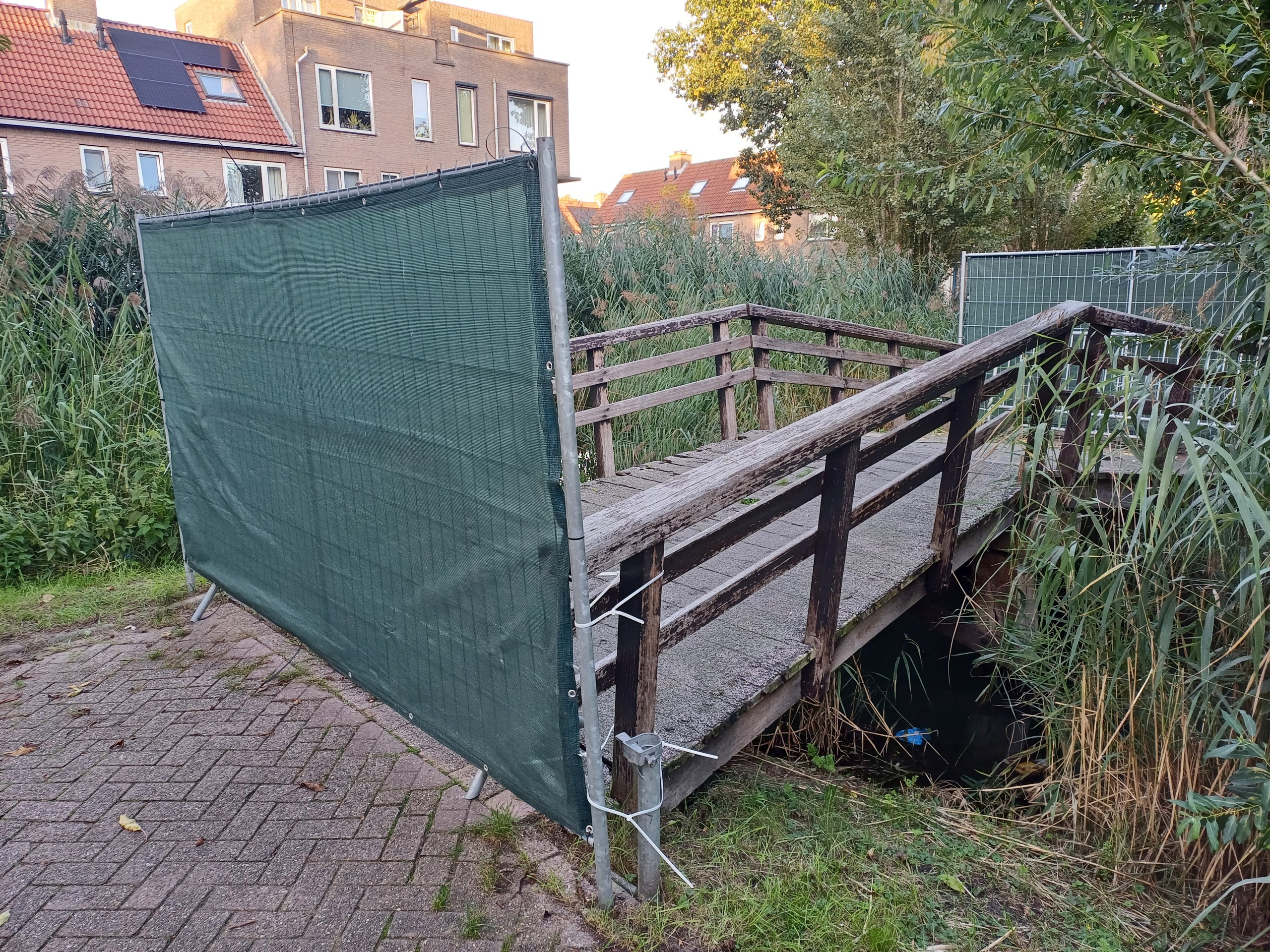 Bruggetje Salonstoep-Middenveer afgesloten