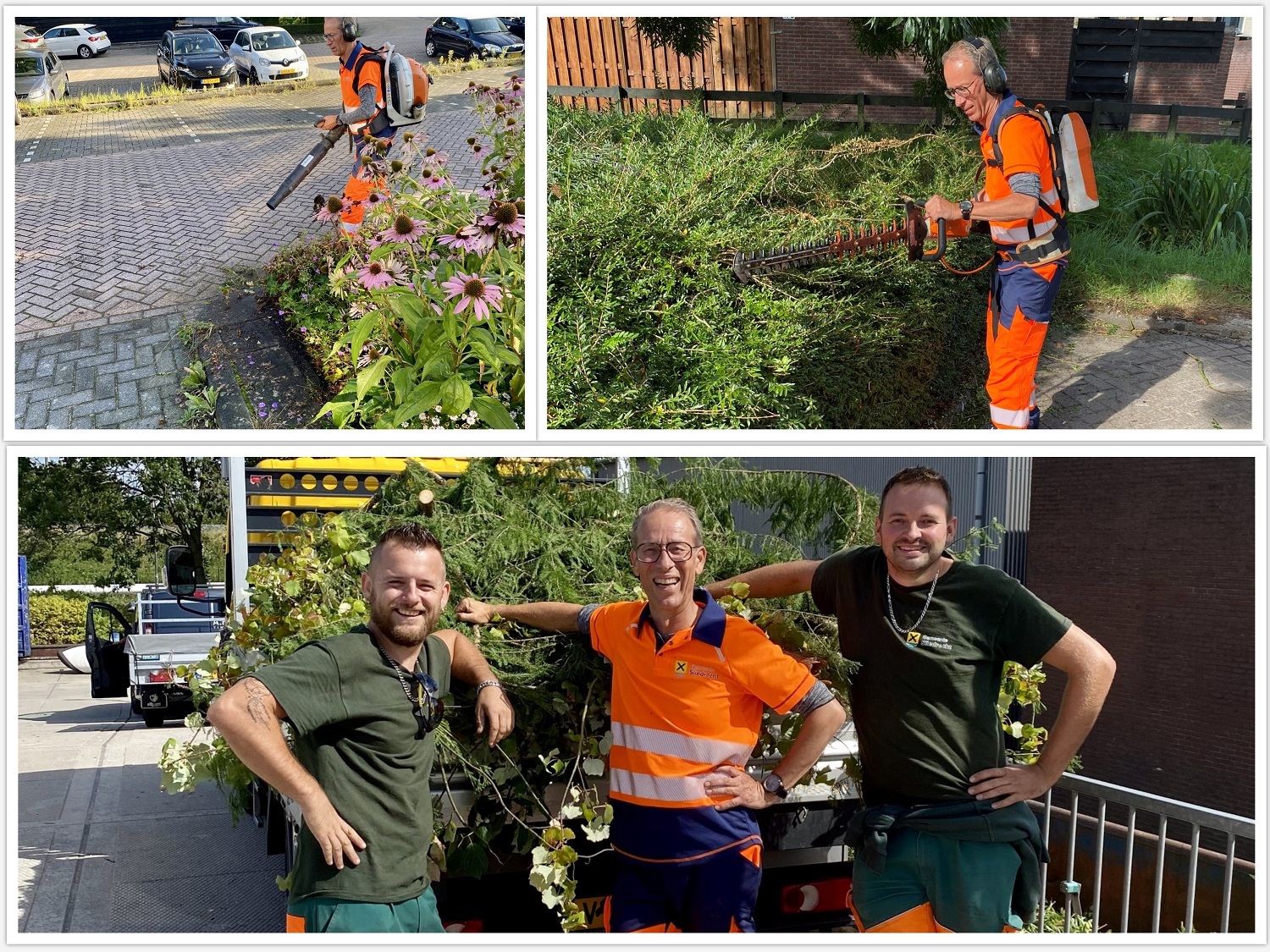 Meeloopdag burgemeester bij Team Groen
