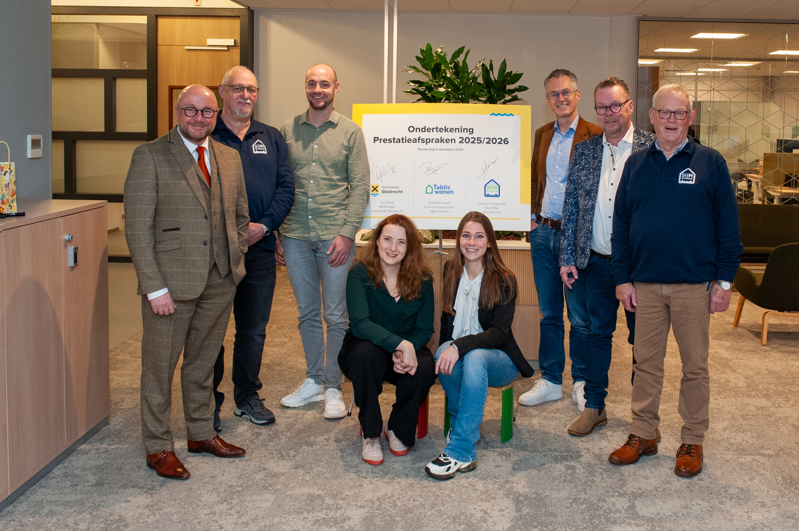 Ondertekening prestatieafspraken