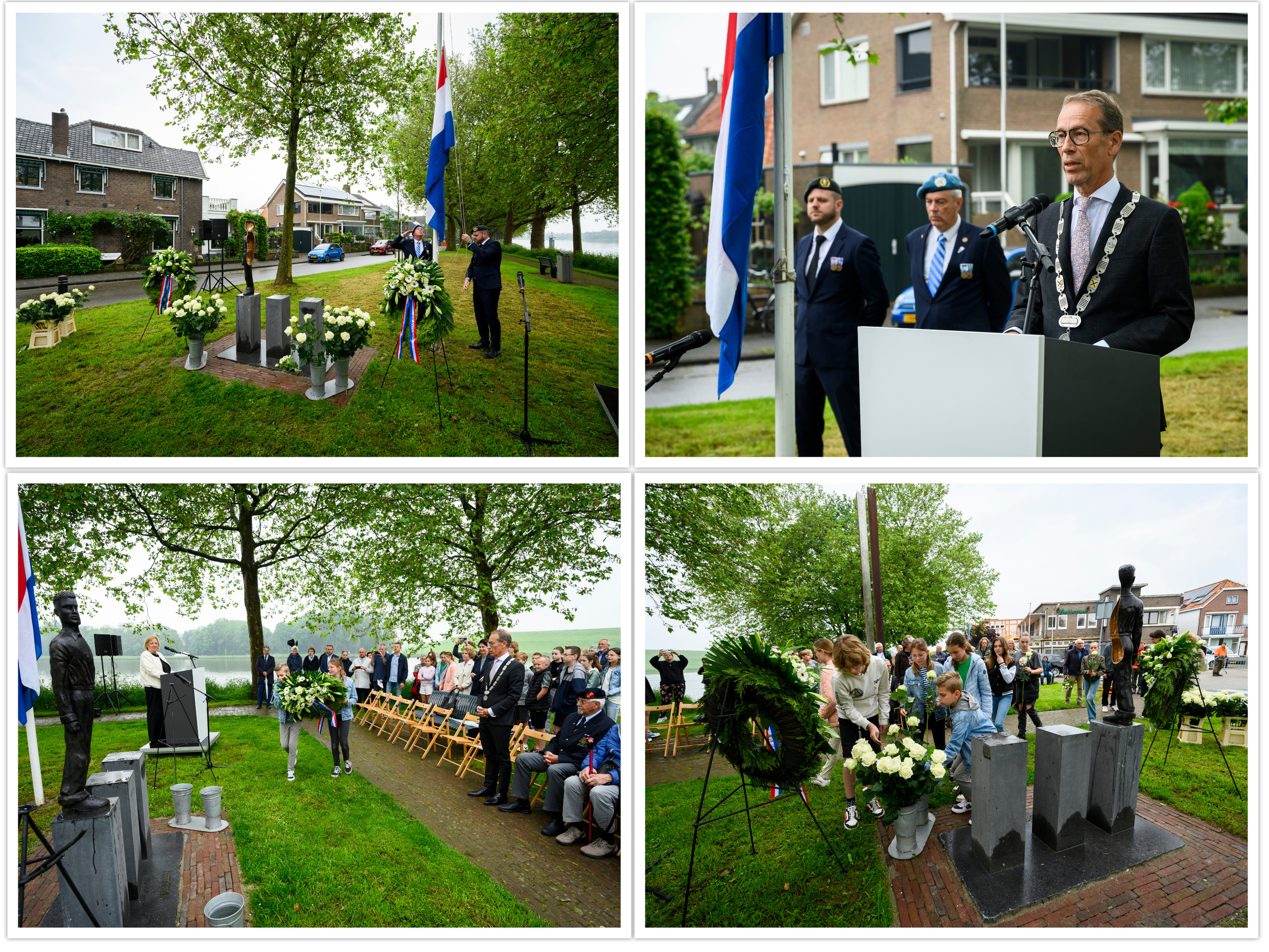 collage herdenking merwedegijzelaars