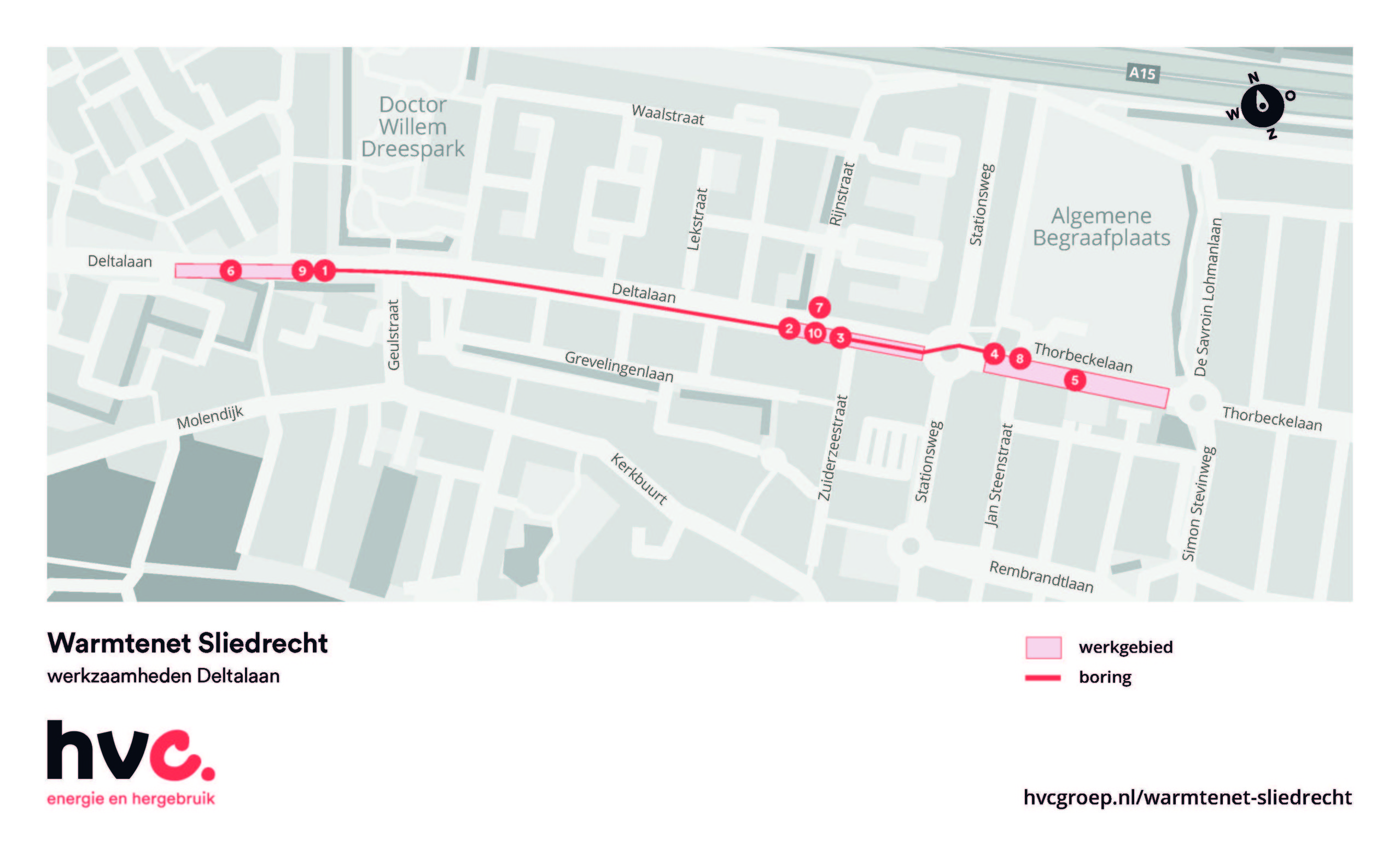 01-Plattegrond Planning werkzaamheden Deltalaan_Krantprofiel