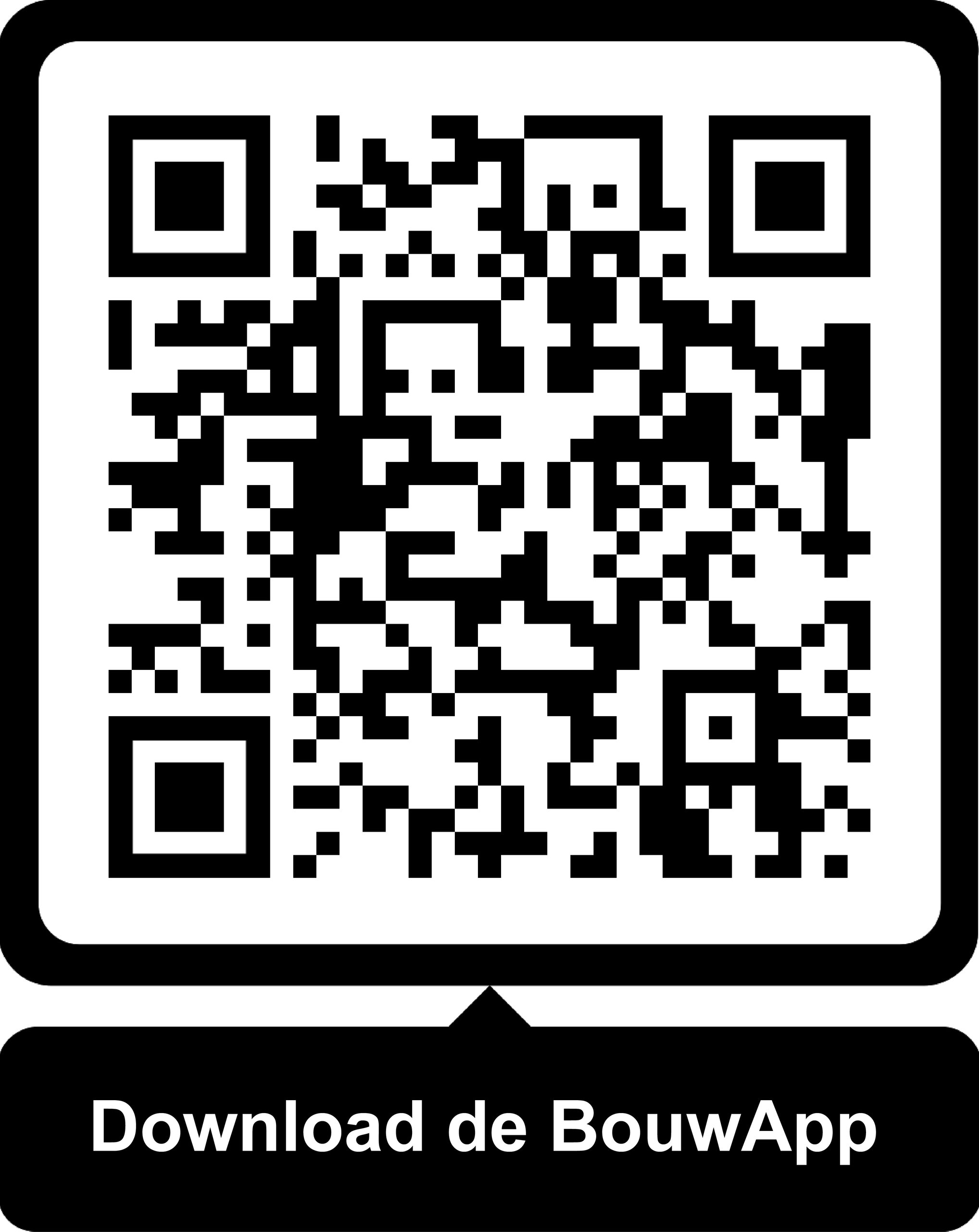 QR-code BouwApp