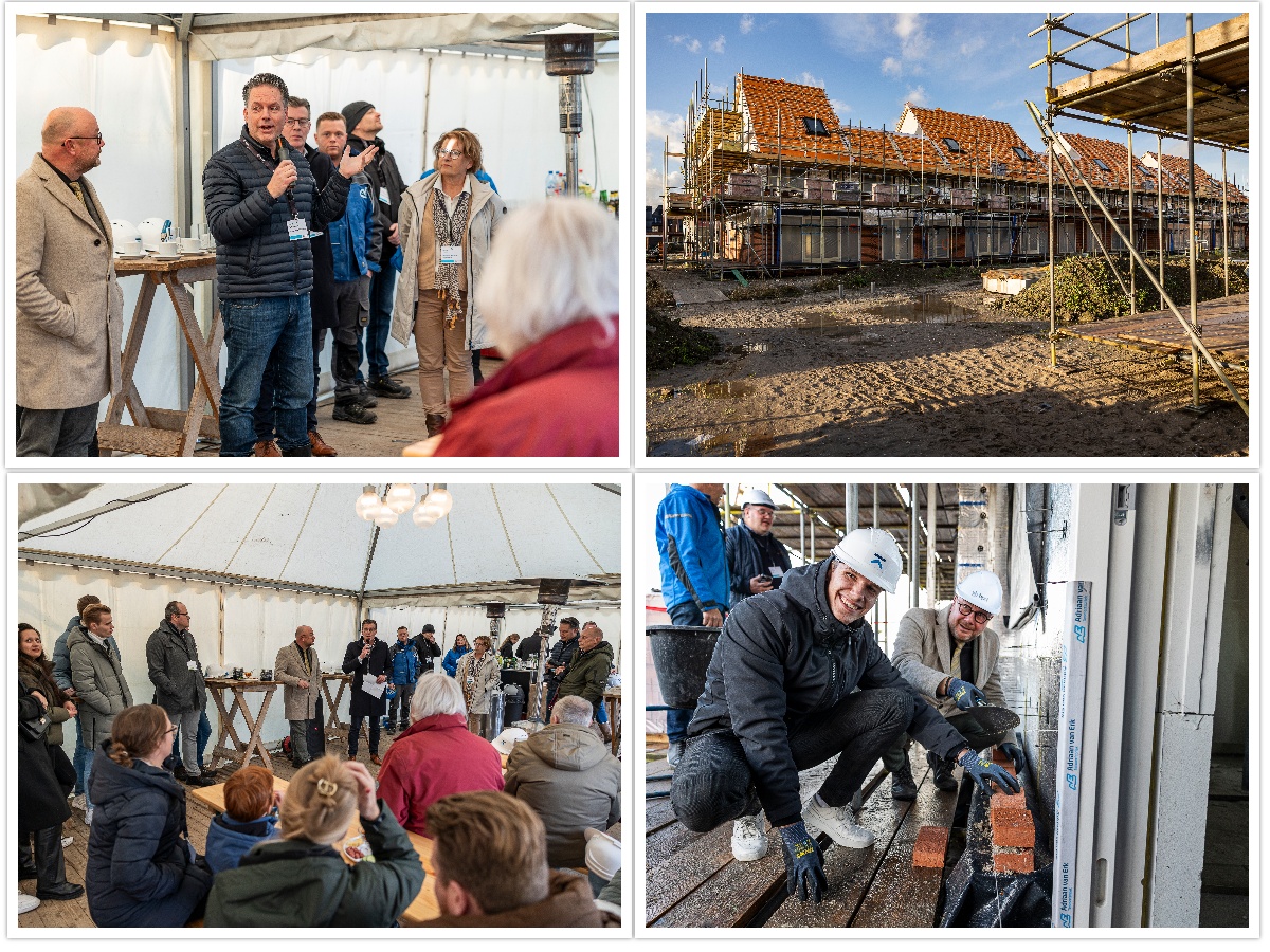collage officiele start bouw Het Buurtschap