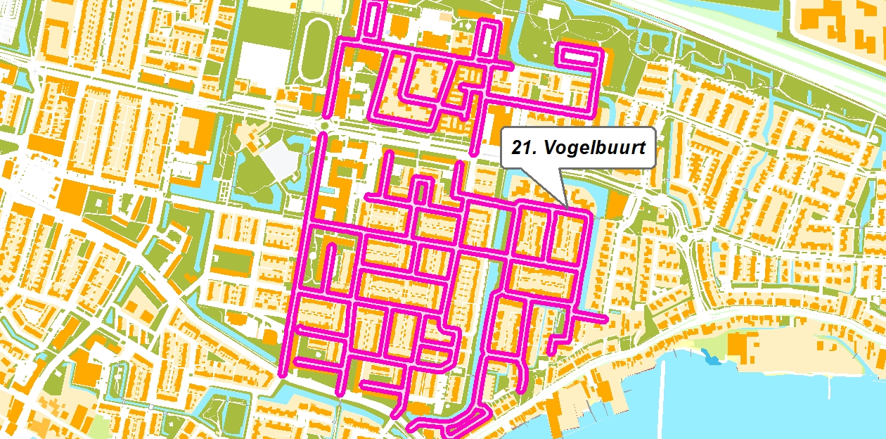 Kaartje Vogelbuurt