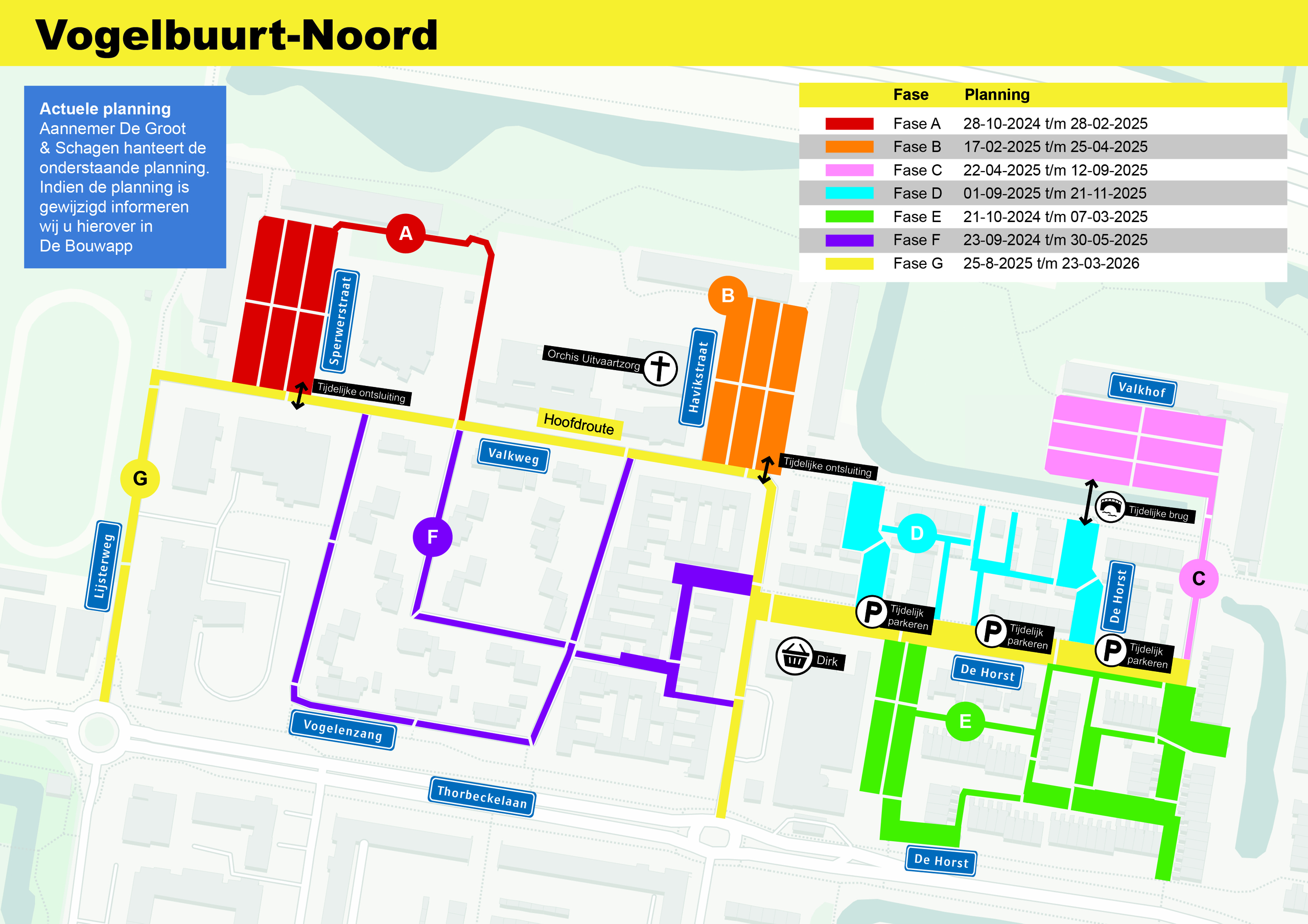 Kaartje Vogelbuurt Noord oktober 2024