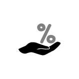 Hand-procentteken